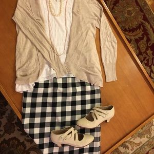 Plaid WhoWhatWear pencil skirt